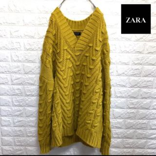 ザラ(ZARA)のZARA 太番手　ゆったりニット(ニット/セーター)