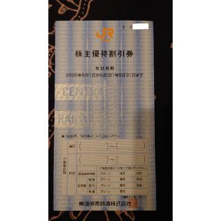 JR東海　株主優待割引券　一枚(その他)
