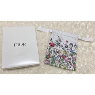 ディオール(Dior)のミスディオール　巾着　花柄刺繍(ポーチ)