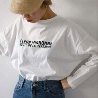 スローブイエナ(SLOBE IENA)のSLOBE IENA  FLEUR MIGNONNE ロンTEE(Tシャツ(長袖/七分))