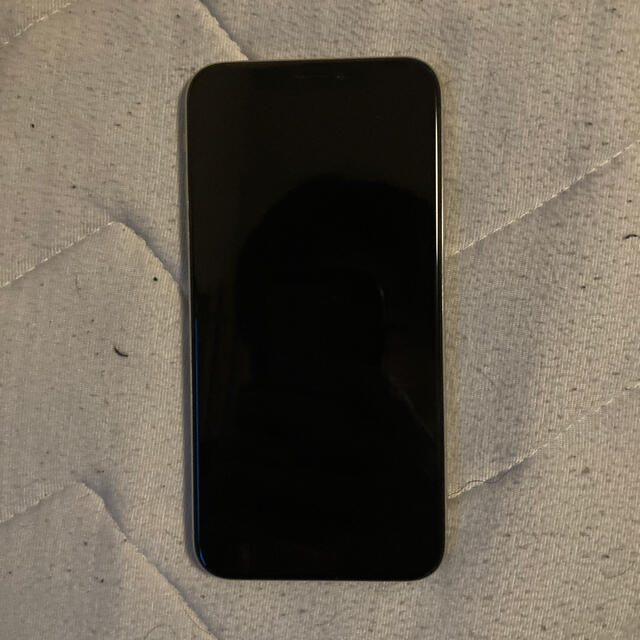 iPhone - 【中古】iPhoneX シルバー 256GB 本体のみ