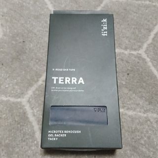 シマノ(SHIMANO)のfizik フィジーク バーテープ TERRA  3mm ダークブルー(パーツ)