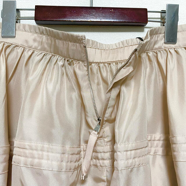 DIESEL BLACK GOLD☆シルクスカート☆新品未使用☆ピンクベージュ☆ DIESEL BLACK GOLD☆シルクスカート☆新品未使用☆ピンクベージュ☆