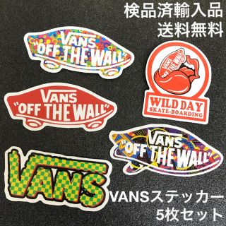 ヴァンズ(VANS)の《5枚セット 検品済輸入品》 VANS OFF THE WALL 防水ステッカー(スケートボード)