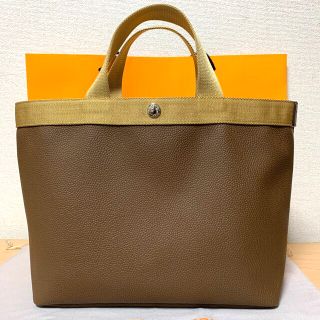 エルベシャプリエ(Herve Chapelier)のエルベシャプリエ  704GP  トープ　ゴールド(トートバッグ)