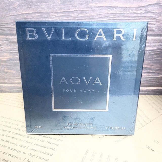 BVLGARI(ブルガリ)の★新品未開封★ ブルガリ アクア プールオム EDT 50ml 大人気 モテ香水 コスメ/美容の香水(香水(男性用))の商品写真