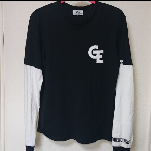 GOODENOUGH(グッドイナフ)のGOODENOUGH フェルト ロゴ ロンＴ メンズのトップス(Tシャツ/カットソー(七分/長袖))の商品写真