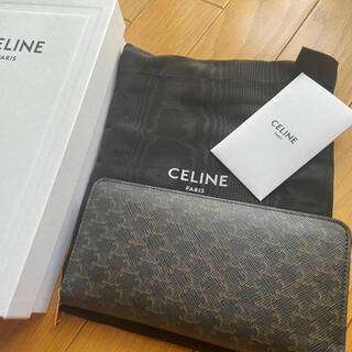 celine - 国内完売品 未使用 セリーヌ celine トリオンフ 財布 の通販｜ラクマ