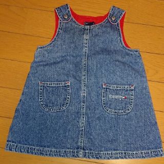 トミーヒルフィガー(TOMMY HILFIGER)のトミー デニム ジャンパースカート(ワンピース)