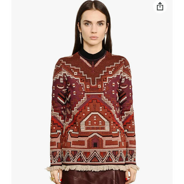 Tory Burch  Tapestry Jacquard Sweater レディースのトップス(ニット/セーター)の商品写真