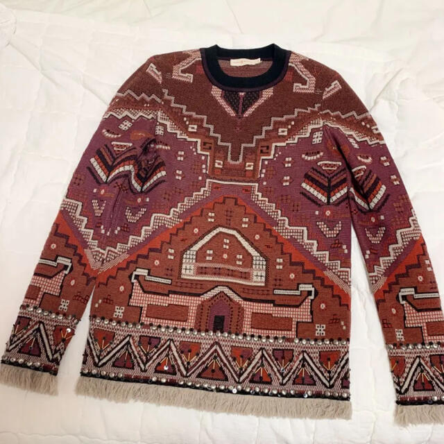 Tory Burch  Tapestry Jacquard Sweater レディースのトップス(ニット/セーター)の商品写真