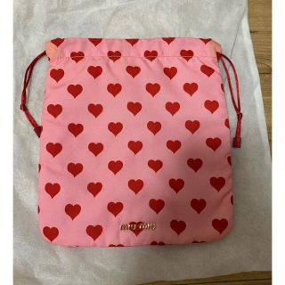 新品♡ミュウミュウハートポーチ♡！