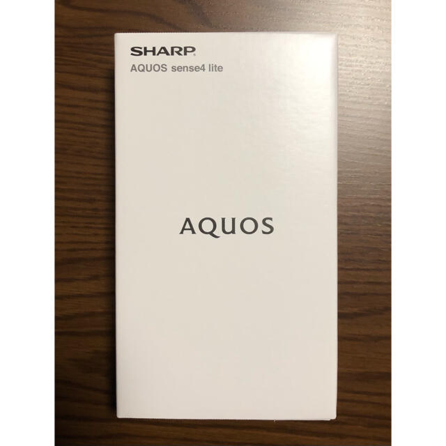 AQUOS(アクオス)のAQUOS sense4 lite ライトカッパー スマホ/家電/カメラのスマートフォン/携帯電話(スマートフォン本体)の商品写真