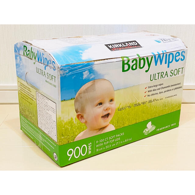 コストコ(コストコ)のコストコ baby wipes おしりふき ベビーワイプ　1箱　当日発送 キッズ/ベビー/マタニティのおむつ/トイレ用品(ベビーおしりふき)の商品写真