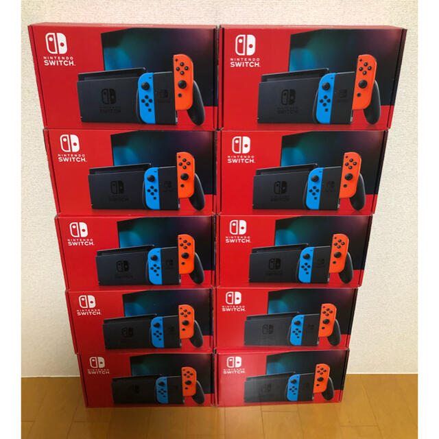 高額売筋】 Nintendo Switch - 10台 ニンテンドースイッチ ネオン ...