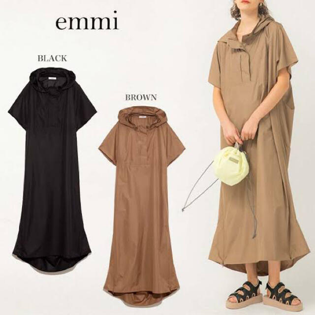 emmi atelier エミアトリエ　アノラックワンピース