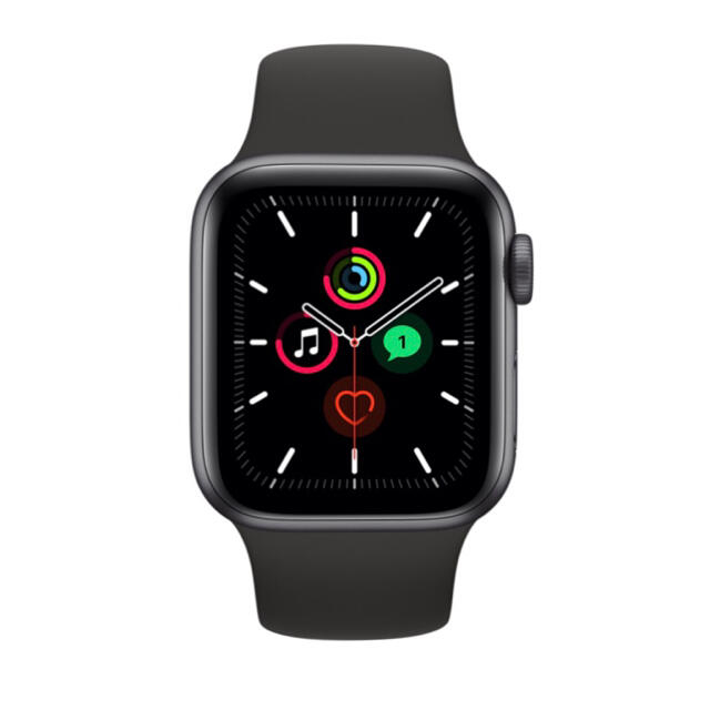 Apple(アップル)のApple Watch スペースグレイアルミニウムケースとスポーツバンド メンズの時計(腕時計(デジタル))の商品写真