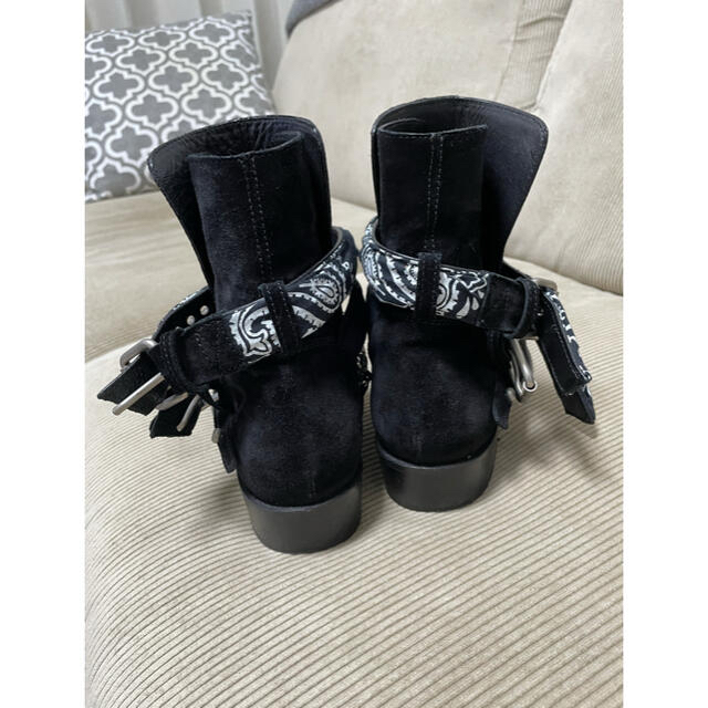 Saint Laurent(サンローラン)の自身購入 確実正規品 AMIRI アミリ バンダナブーツ サイズ40 メンズの靴/シューズ(ブーツ)の商品写真