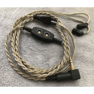 JHaudio 純正cable リケーブル jh4pin 3.5mm(ヘッドフォン/イヤフォン)