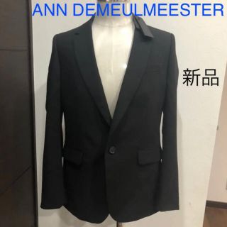 アンドゥムルメステール(Ann Demeulemeester)の値下げ 新品未使用タグ付き　アンドゥムルメステール　テーラードジャケット　メンズ(テーラードジャケット)