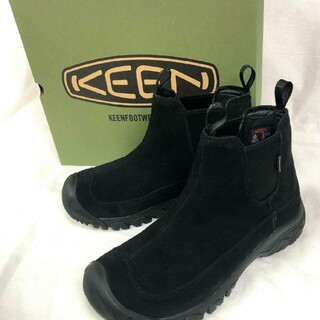 キーン(KEEN)のKEEN キーン　防水　スウェード　サイドゴアブーツ　27cm 黒　ブラック (ブーツ)