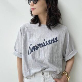 アパルトモンドゥーズィエムクラス(L'Appartement DEUXIEME CLASSE)の 【Americana/アメリカーナ】Half Sleeve T-sh(カットソー(半袖/袖なし))