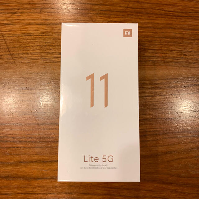 スマホ/家電/カメラ【新品】 Xiaomi Mi 11 Lite 5G ブラック SIMフリー