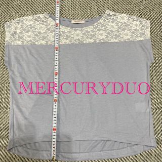 マーキュリーデュオ(MERCURYDUO)のMERCURYDUO✩.*˚トップス(カットソー(半袖/袖なし))