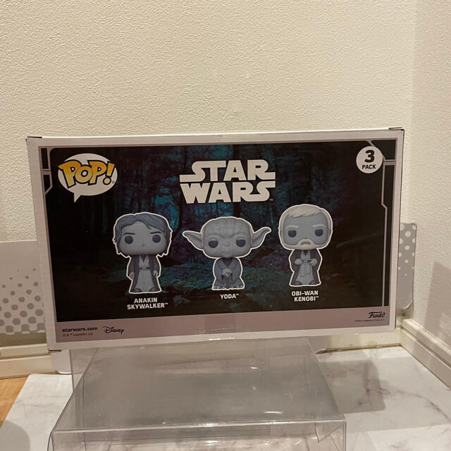 激レアFUNKO POP!スターウォーズ　エンドアアナキン　ヨーダ　オビワン限定