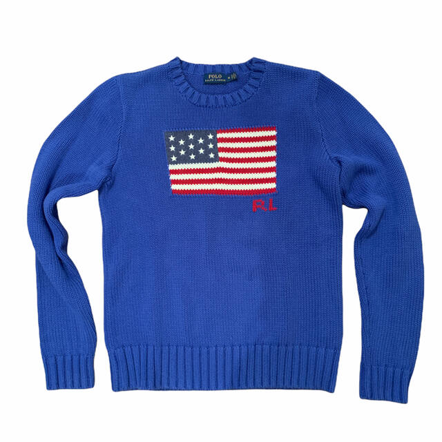 ラルフローレン Ralph Lauren ニット セーター フラッグ 星条旗 - www