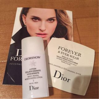 クリスチャンディオール(Christian Dior)のディオールサンプルセット(サンプル/トライアルキット)