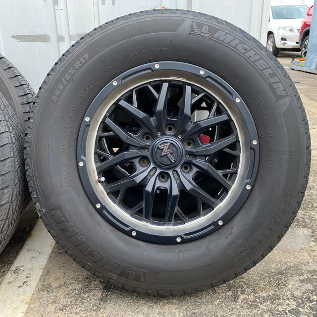 トヨタ(トヨタ)のプラド150 265/65R17 ナイトロパワー 自動車/バイクの自動車(タイヤ・ホイールセット)の商品写真