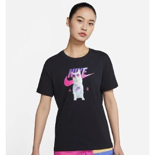 ナイキ(NIKE)のNIKE ナイキ  猫 半袖 Tシャツ ネコ catブラック黒(Tシャツ(半袖/袖なし))