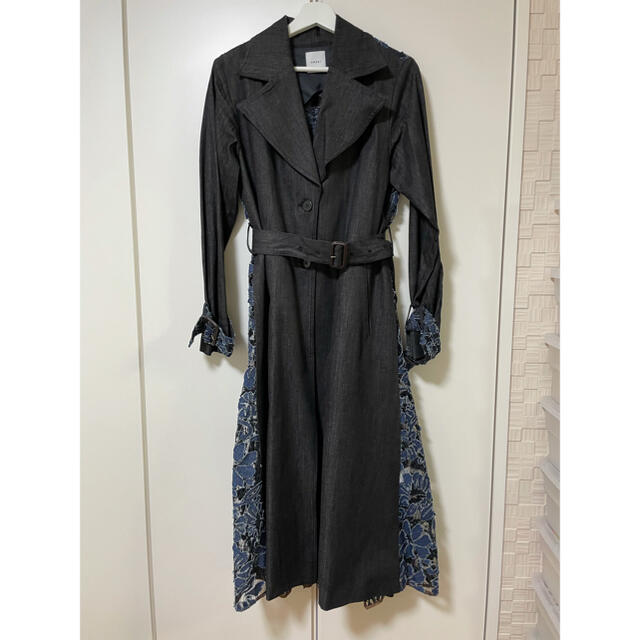 Ameri VINTAGE   Ameri/バックレーストレンチコートの通販 by X.shop