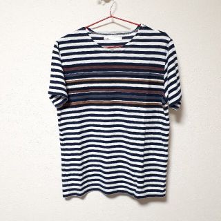 イッカ(ikka)の専用★ikka*メンズ　ボーダーTシャツ(Tシャツ/カットソー(半袖/袖なし))