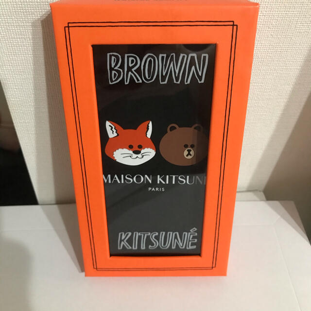 メゾンキツネ LINEフレンズ iPhoneケース iPhone11