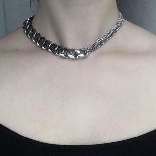 KRM Asymmetry chain necklace レディースのアクセサリー(ネックレス)の商品写真