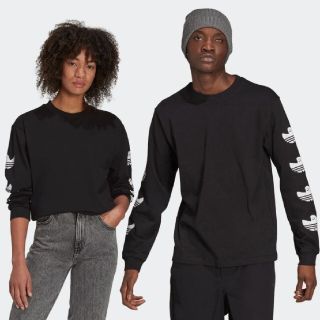 アディダス(adidas)のシュムーフォイル ロゴTシャツ（ジェンダーニュートラル）(Tシャツ/カットソー(七分/長袖))