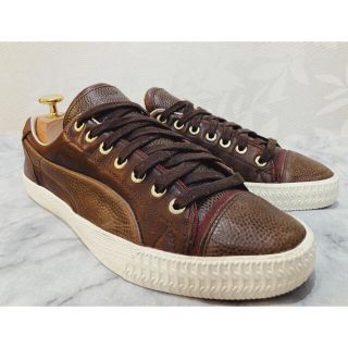 アレキサンダーマックイーン(Alexander McQueen)のAlexander McQueen×PUMA ブラウンレザー　26(スニーカー)