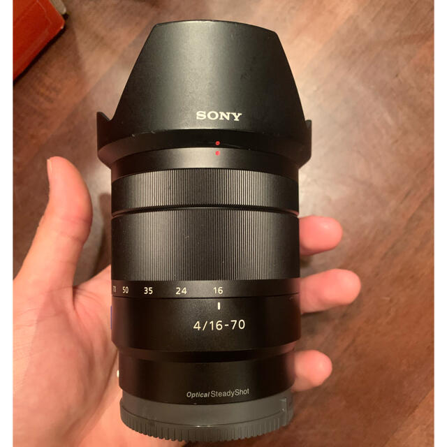 SONY(ソニー)のSony Vario-Tessar T＊ E 16-70mm F4 ZA OSS スマホ/家電/カメラのカメラ(レンズ(ズーム))の商品写真