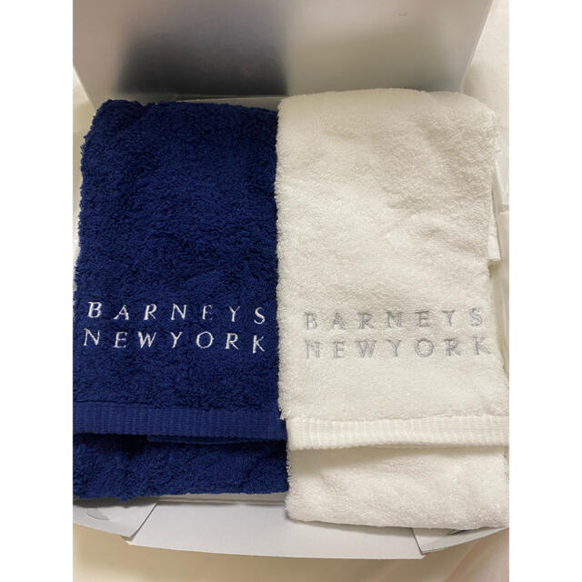 BARNEYS NEW YORK(バーニーズニューヨーク)のバーニーズニューヨーク　フェイスタオルセット インテリア/住まい/日用品の日用品/生活雑貨/旅行(タオル/バス用品)の商品写真