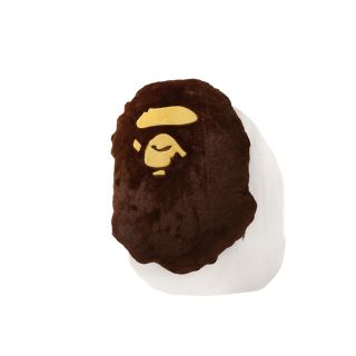 アベイシングエイプ(A BATHING APE)のbape head cushion ベイプ　クッション　大サイズ(クッション)