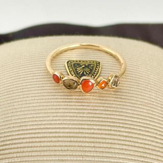 agete アガット コーラルリング K10 #9 taniura.com