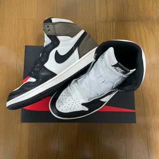 ナイキ(NIKE)のnike air jordan 1 high og dark mocha(スニーカー)