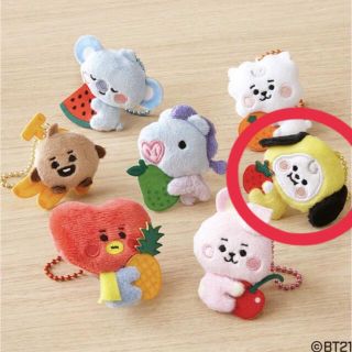 ボウダンショウネンダン(防弾少年団(BTS))のBTS BT21 ぬいぐるみキーホルダー CHIMMY チミー TSUTAYA(K-POP/アジア)