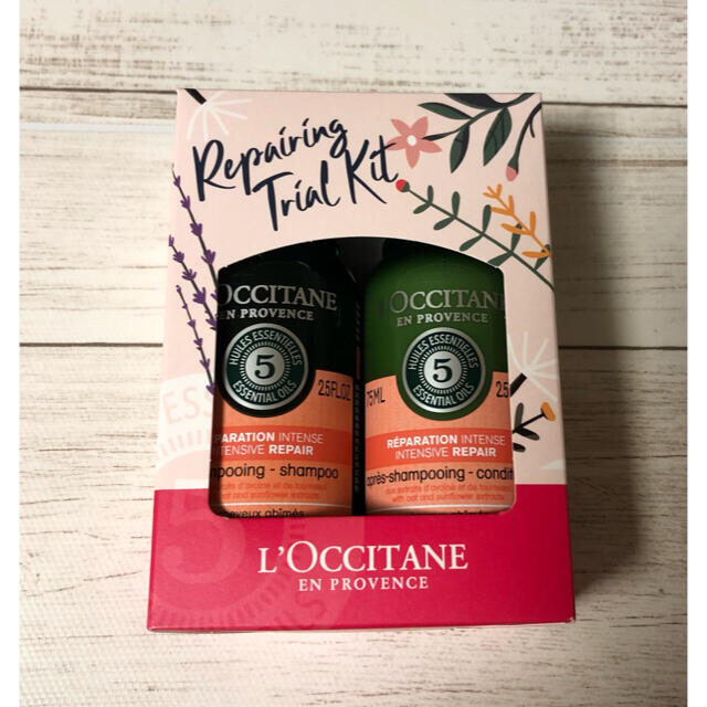 L'OCCITANE(ロクシタン)のロクシタン ファイブハーブスリペアリングシャンプー／コンディショナー 75ml コスメ/美容のヘアケア/スタイリング(シャンプー/コンディショナーセット)の商品写真