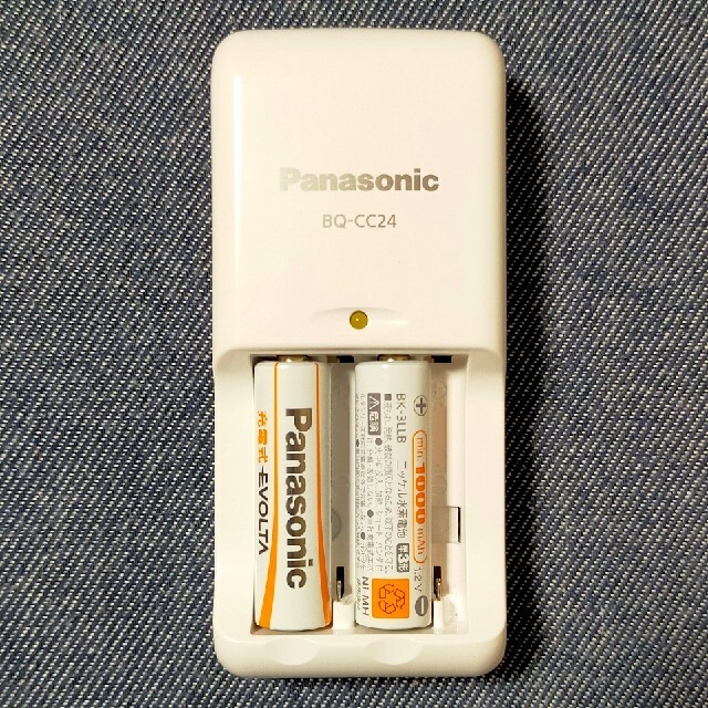 Panasonic(パナソニック)のパナソニック充電器本体　BQ-CC24 2013年5月製造 スマホ/家電/カメラの生活家電(その他)の商品写真