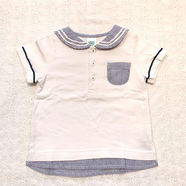 GAP(ギャップ)のまとめ売り　gap  80cm  Tシャツ　男の子　子供 キッズ/ベビー/マタニティのベビー服(~85cm)(シャツ/カットソー)の商品写真