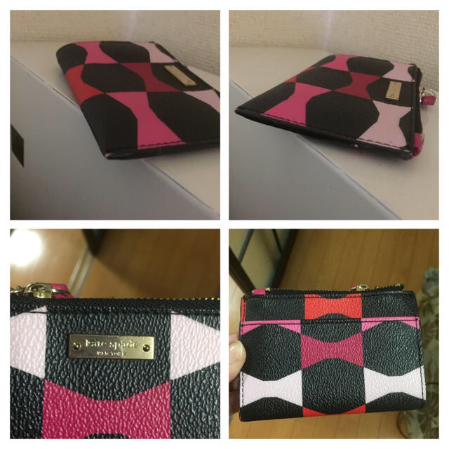 kate spade new york(ケイトスペードニューヨーク)の☆美品☆正規店購入☆ケイトスペード キーケース☆キーリング コインケース☆ レディースのファッション小物(キーケース)の商品写真