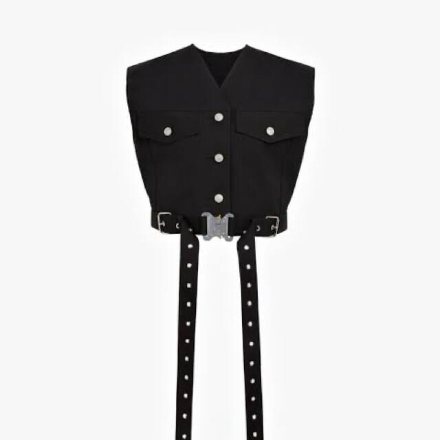 1017 ALYX 9SM MACKINTOSH CROPPED VEST